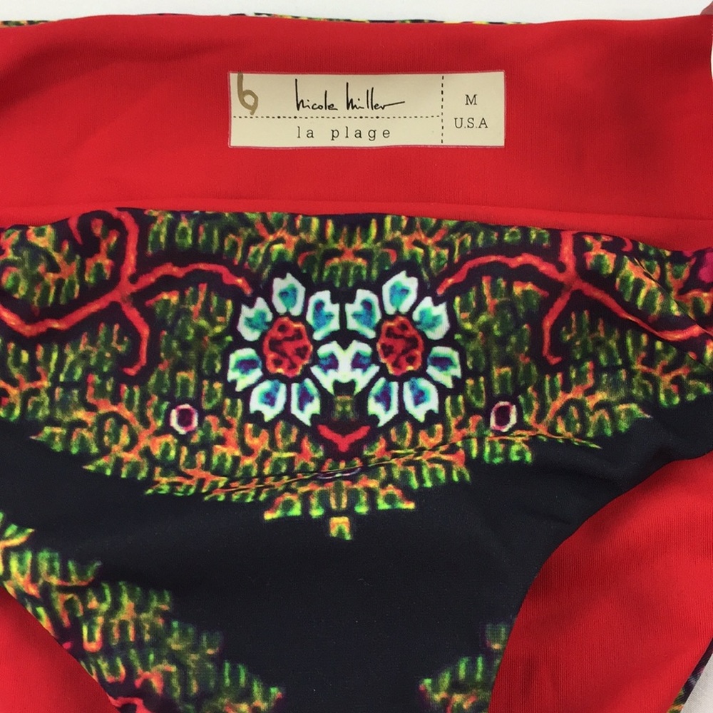 M New Nicole Miller Artelier Swim Bikini Bottom - Picture 6 of 8